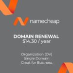 Namecheap domain renewal
